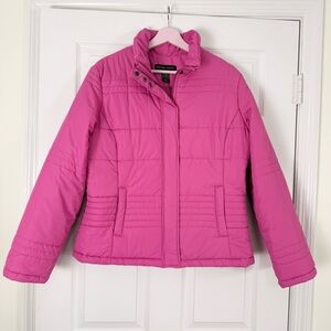 Pink Puffy Coat Size Large